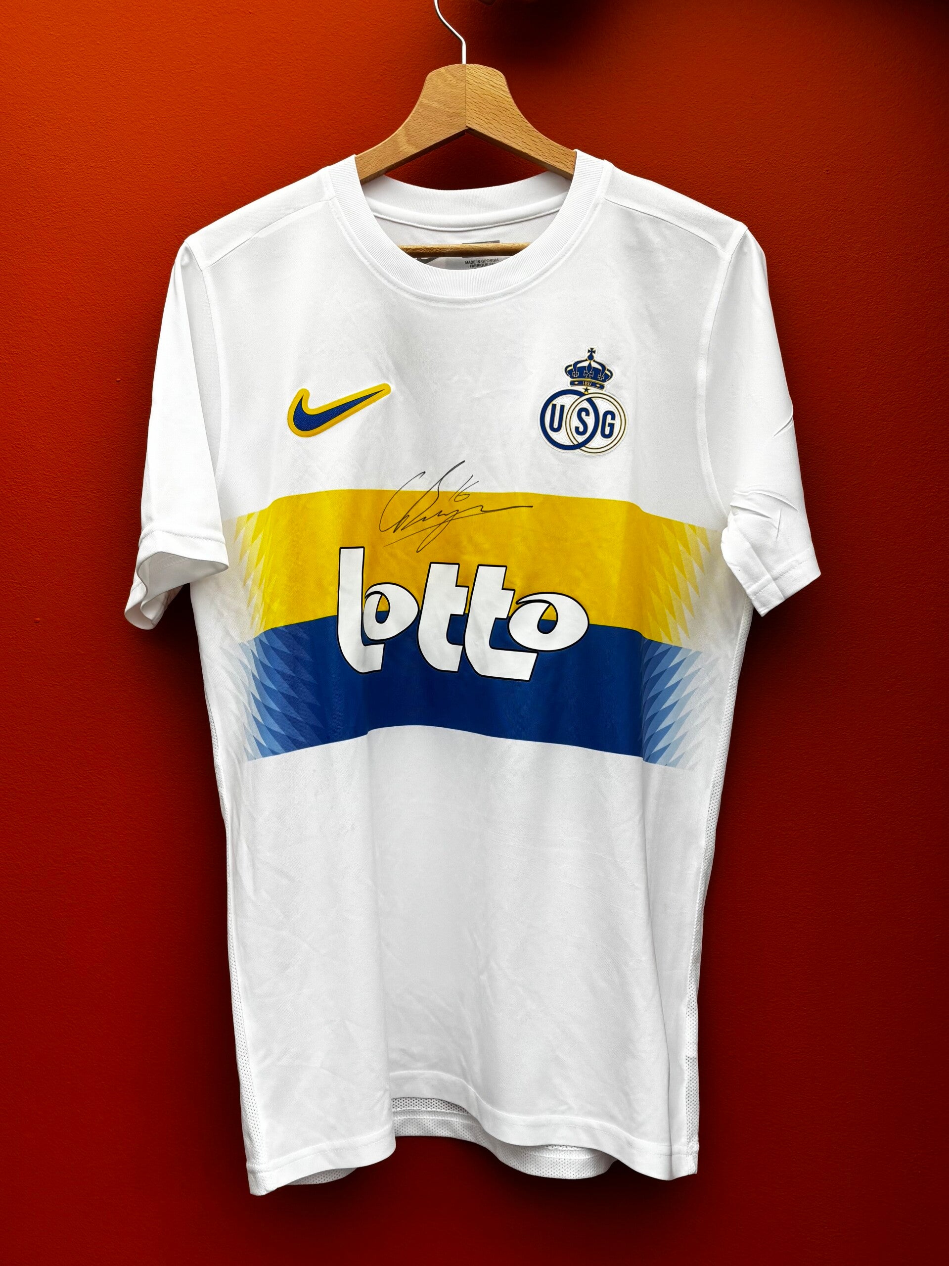 Tombola: gesigneerd truitje Union