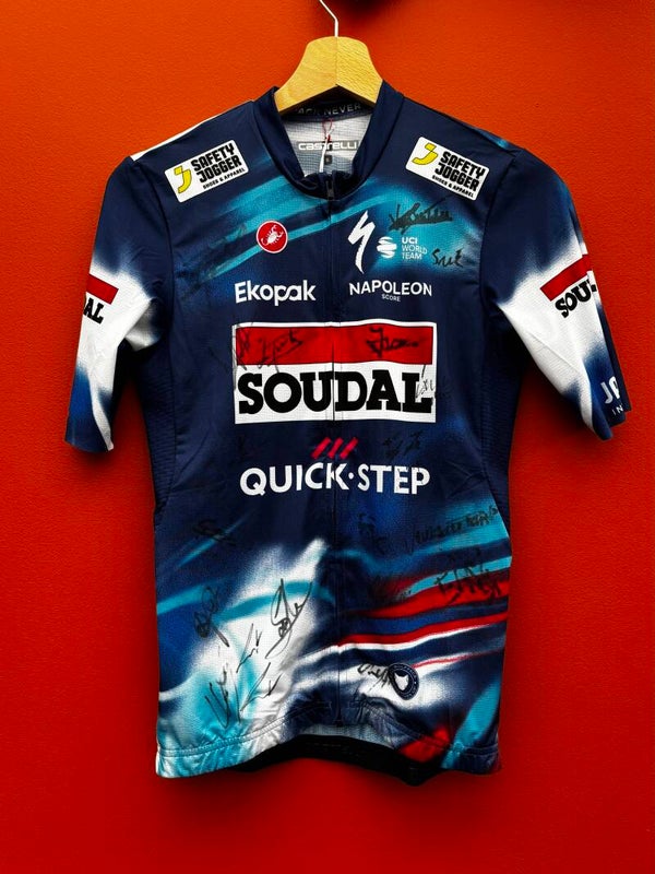 Tombola: gesigneerd mannentruitje Soudal Quick-Step