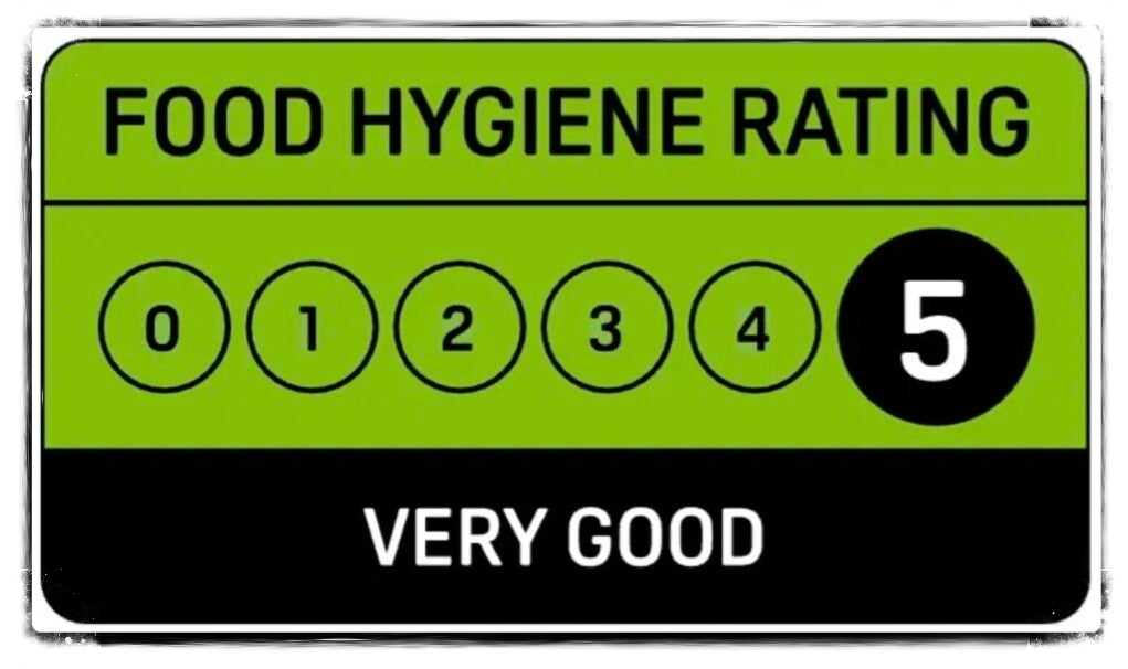 Food Hygiene rating, 5 stars