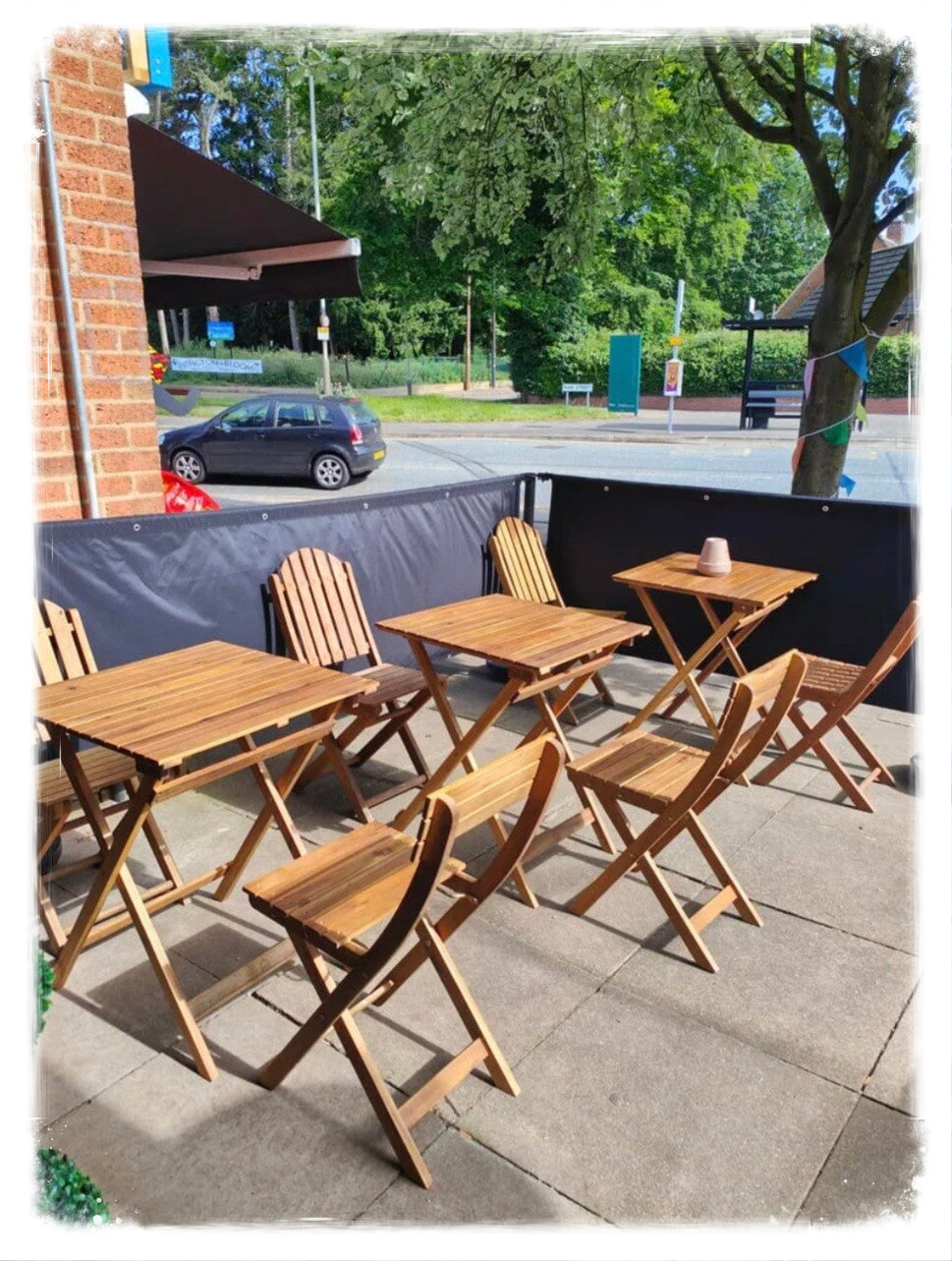 Cafe, Outdoor Seating, Evington, Leicester 