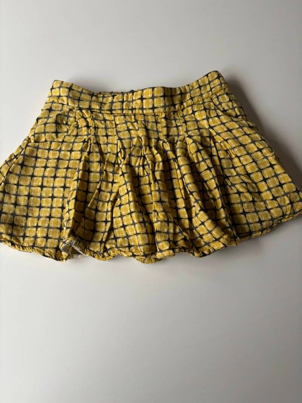 Geel geruite rokje Samson
