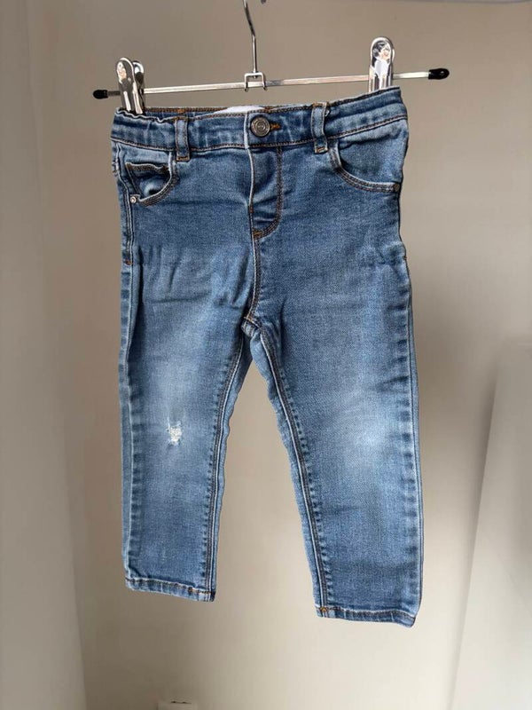 Ripped jeansbroek