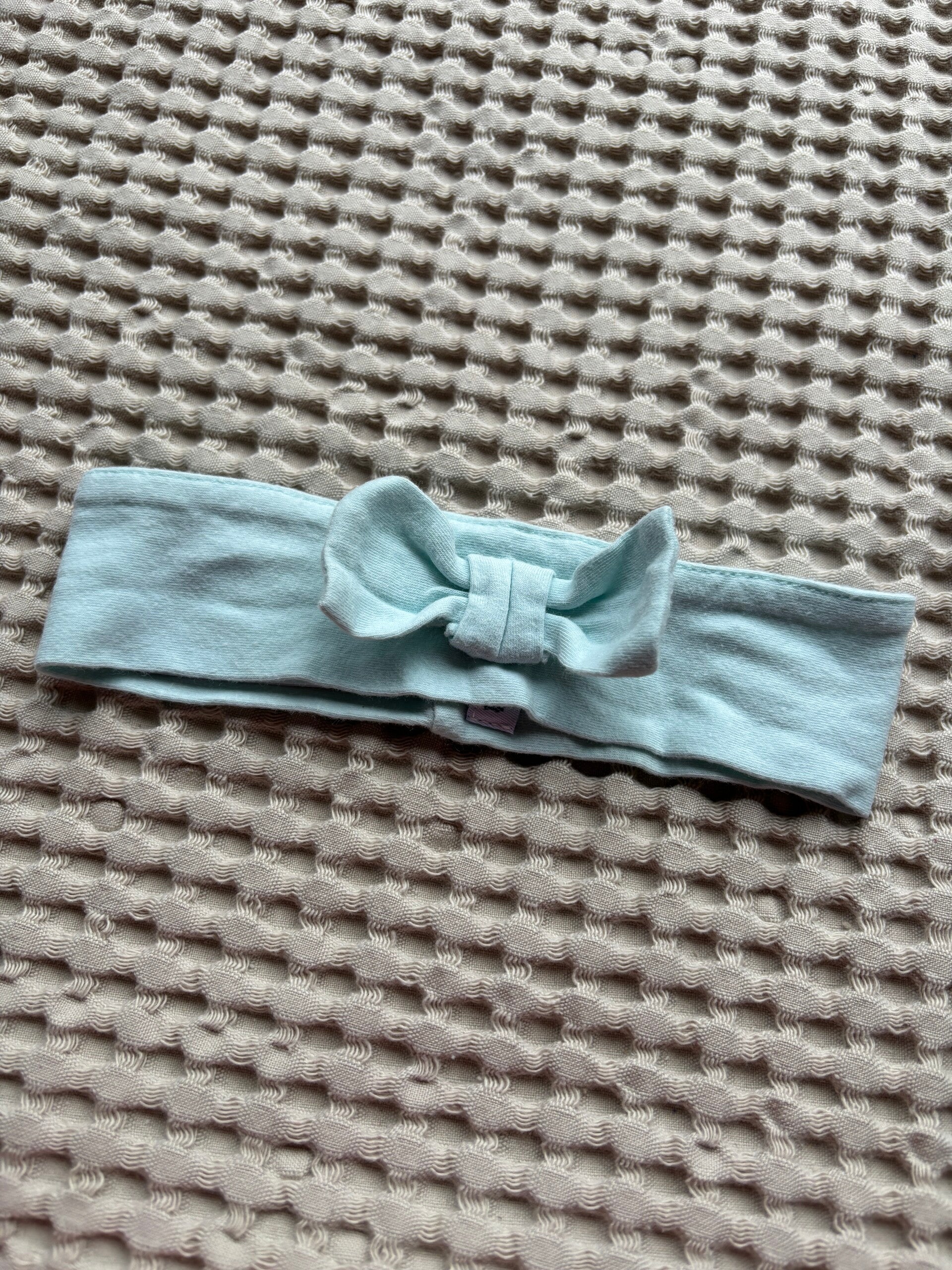 Lichtblauwe haarband