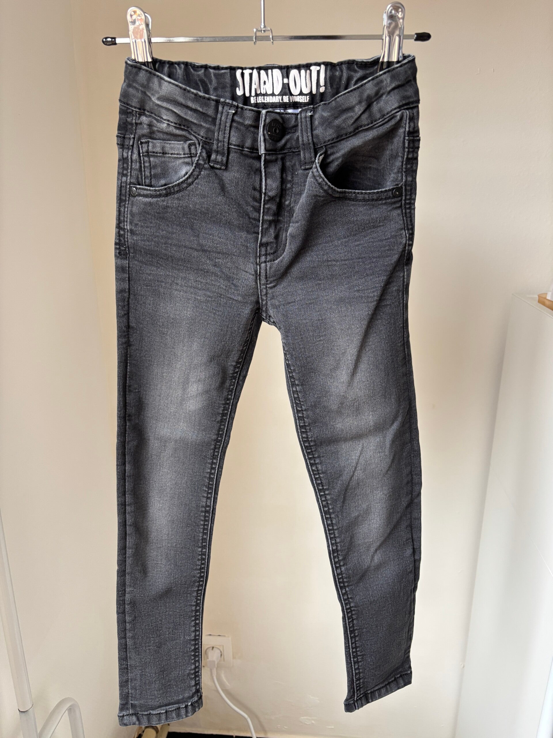 Zwarte jeansbroek