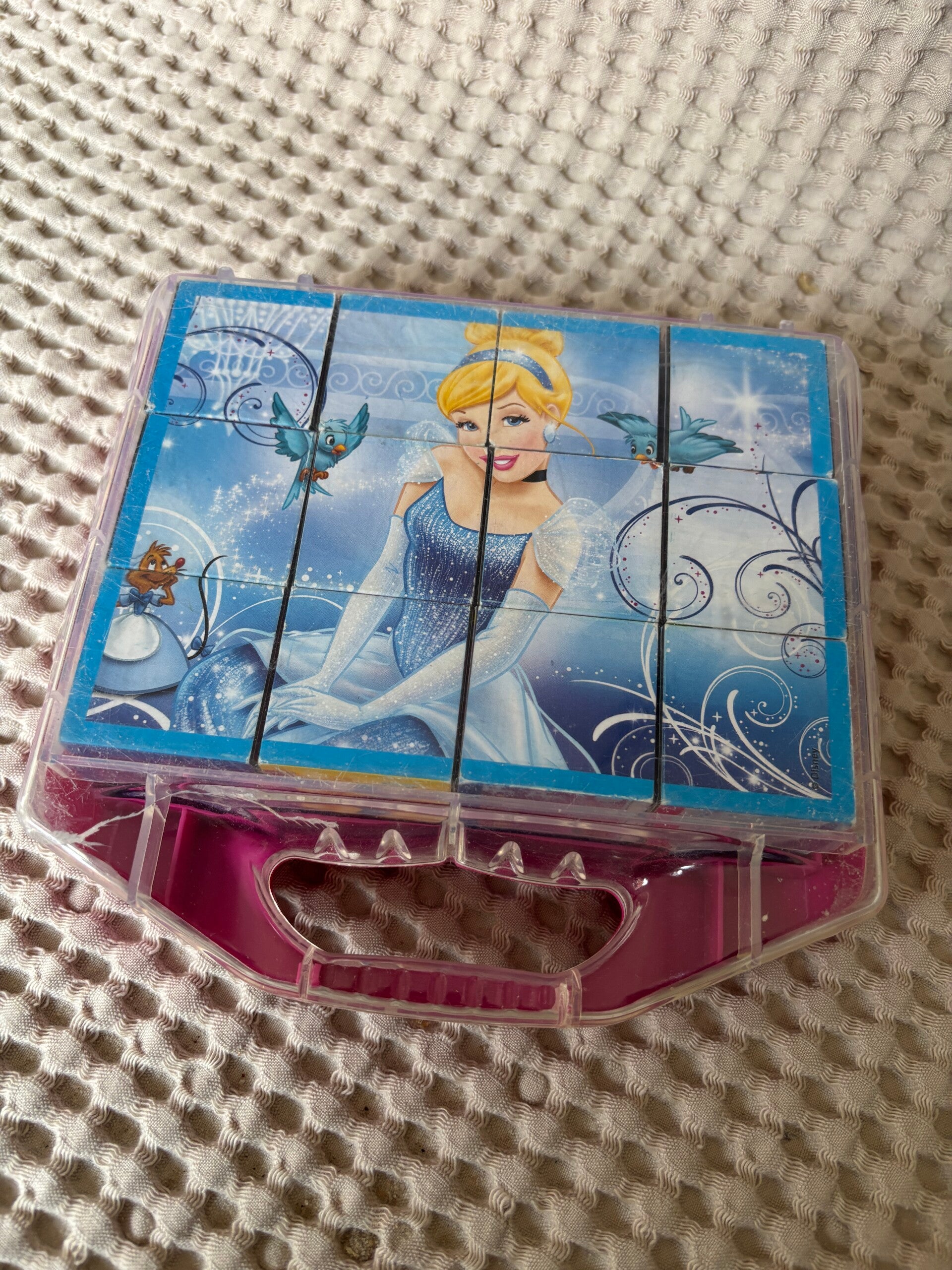 Disney princess blokkenpuzzel