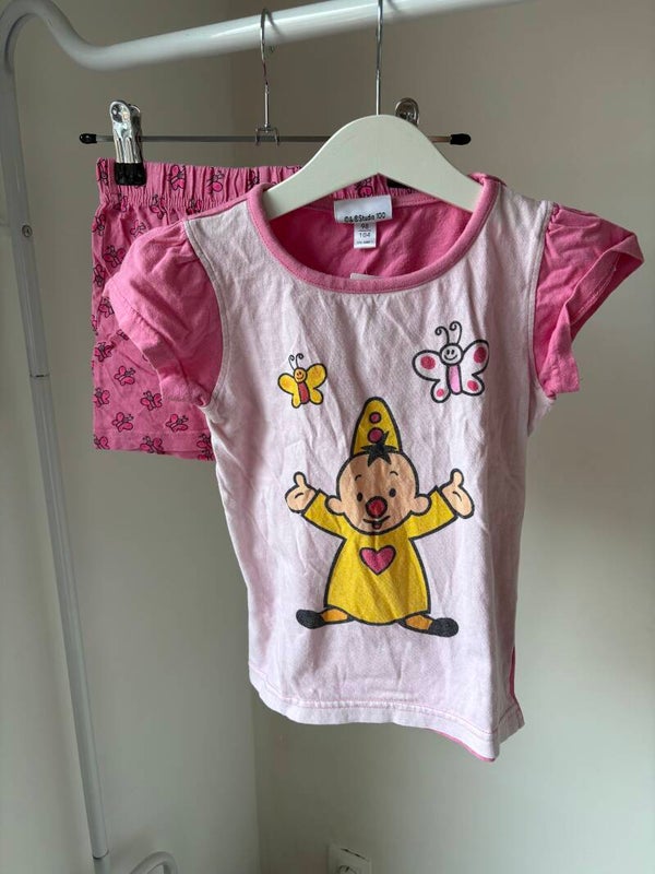 Roze tweedelige zomerpyjama Bumba