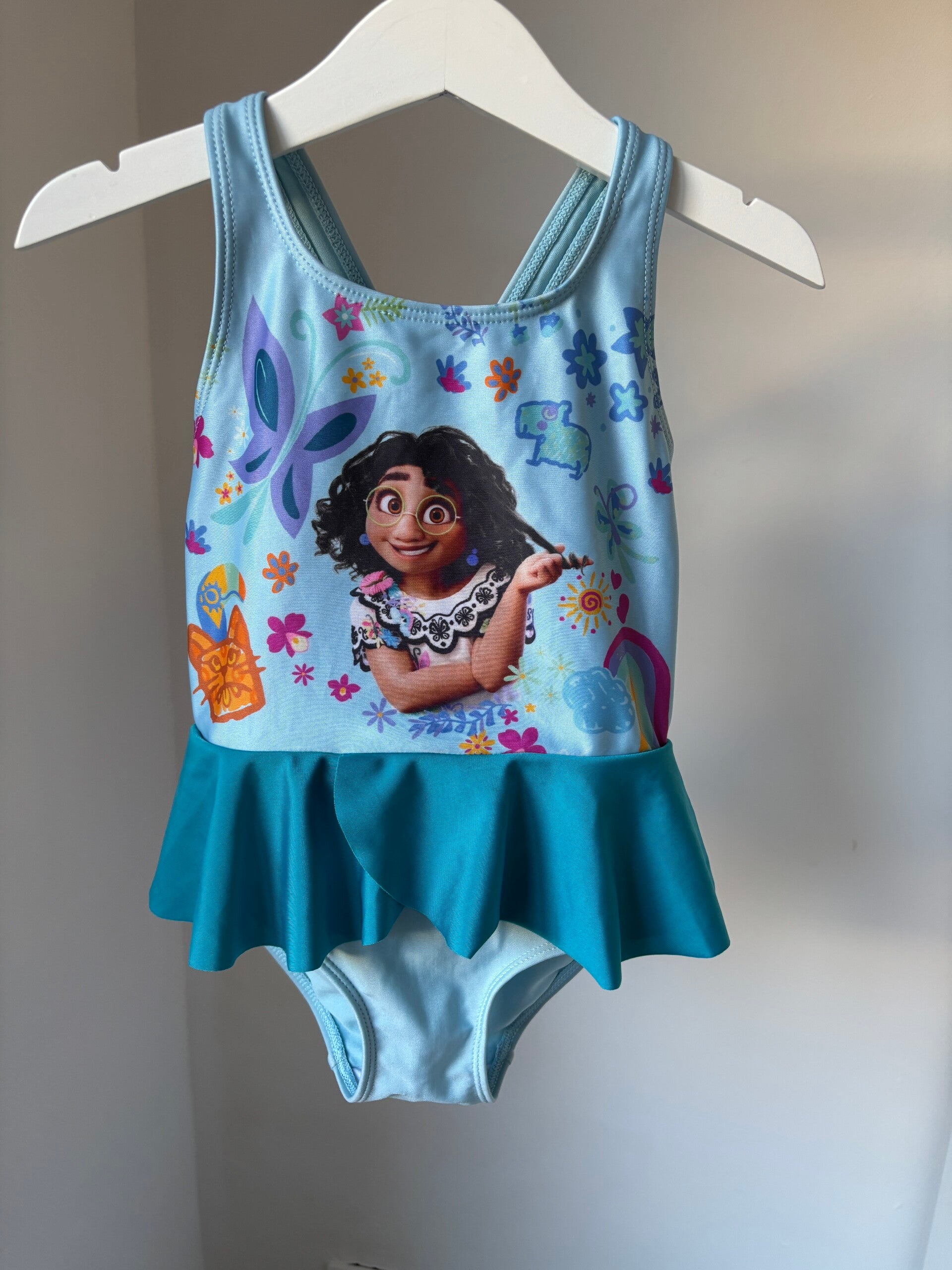 Lichtblauw badpak Vaiana