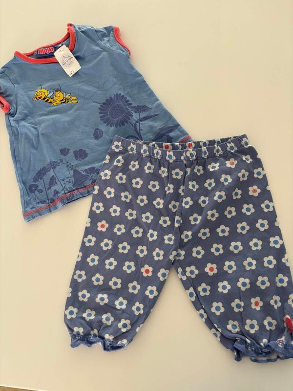 Blauwe tweedelige pyjama | jbc | 86