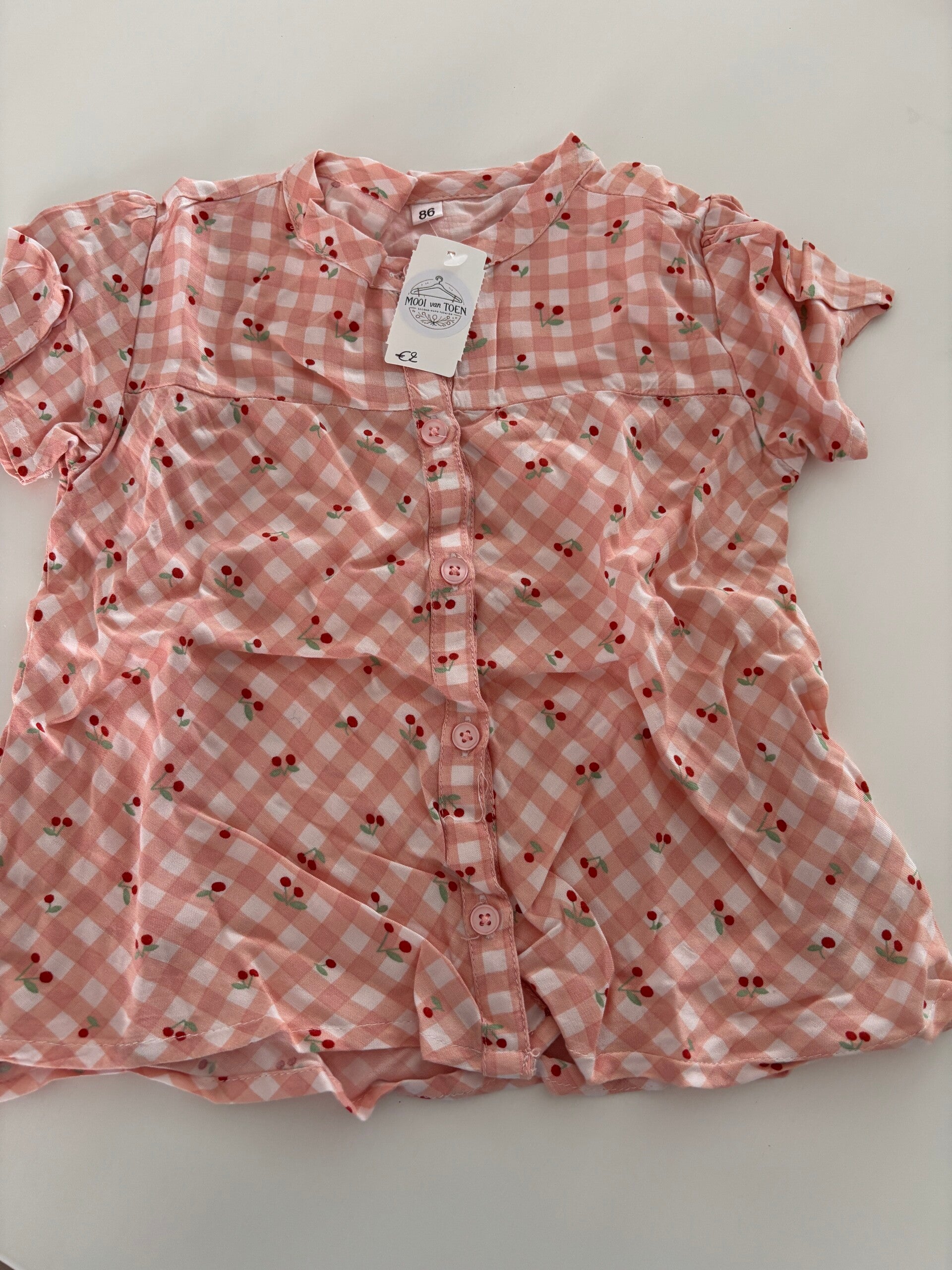 Geruite blouse | Zeeman | 86