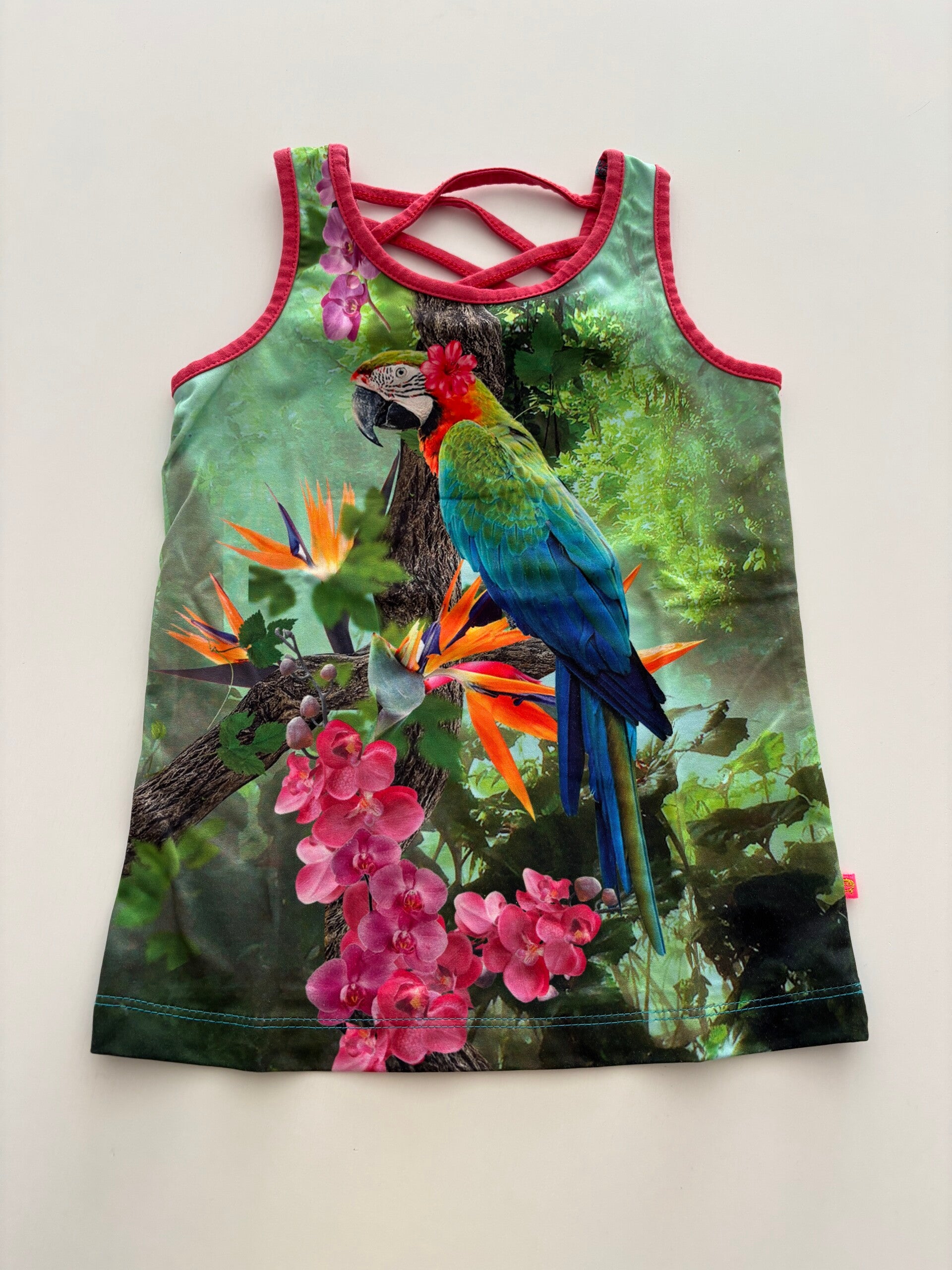 Topje met papegaai | Someone | 110