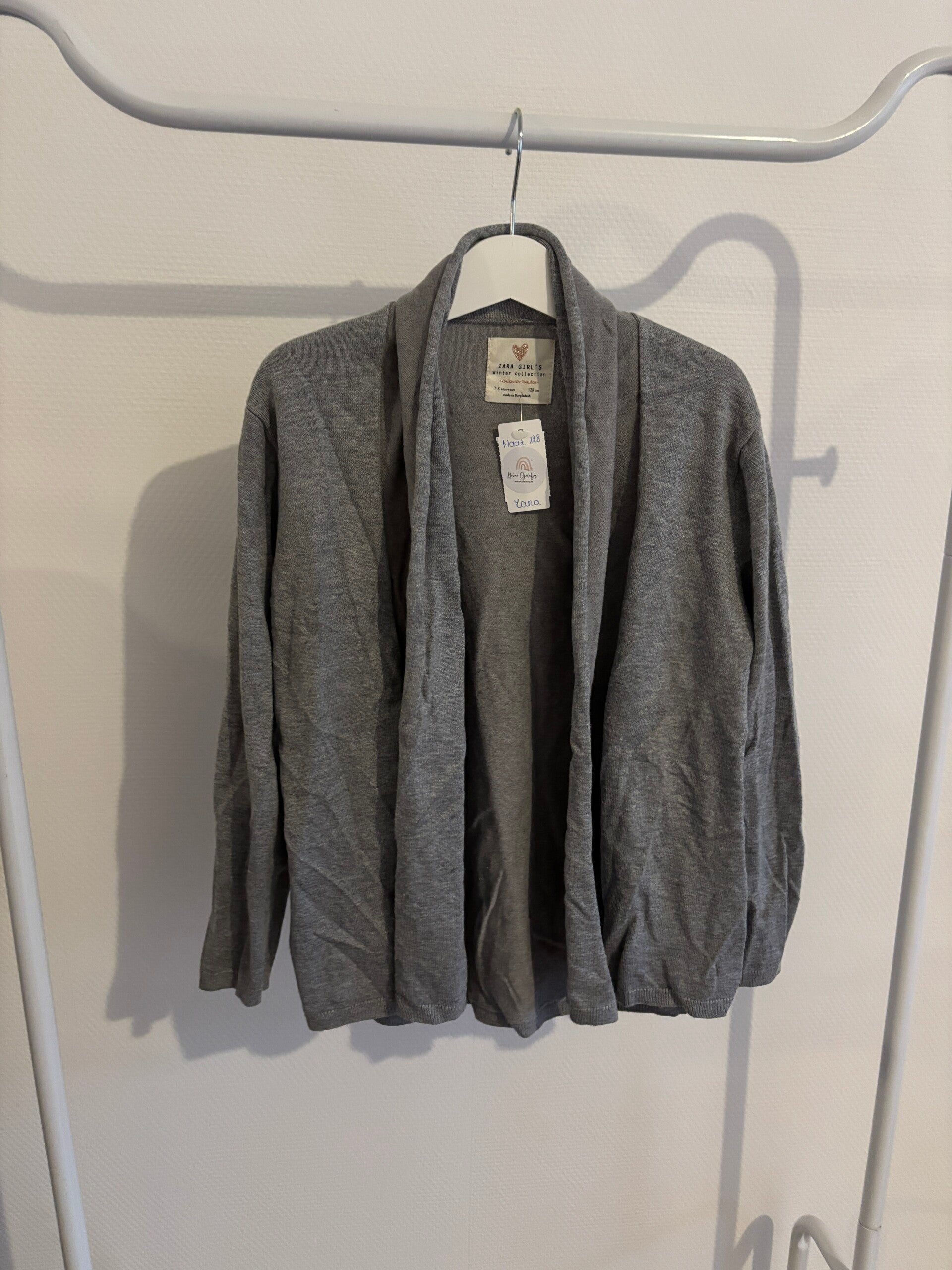 Grijze vest Zara