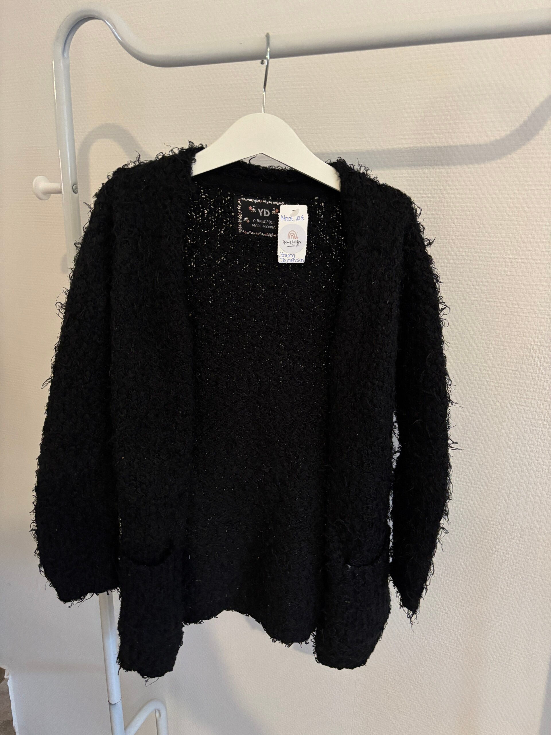 Zwarte vest Young Dimension