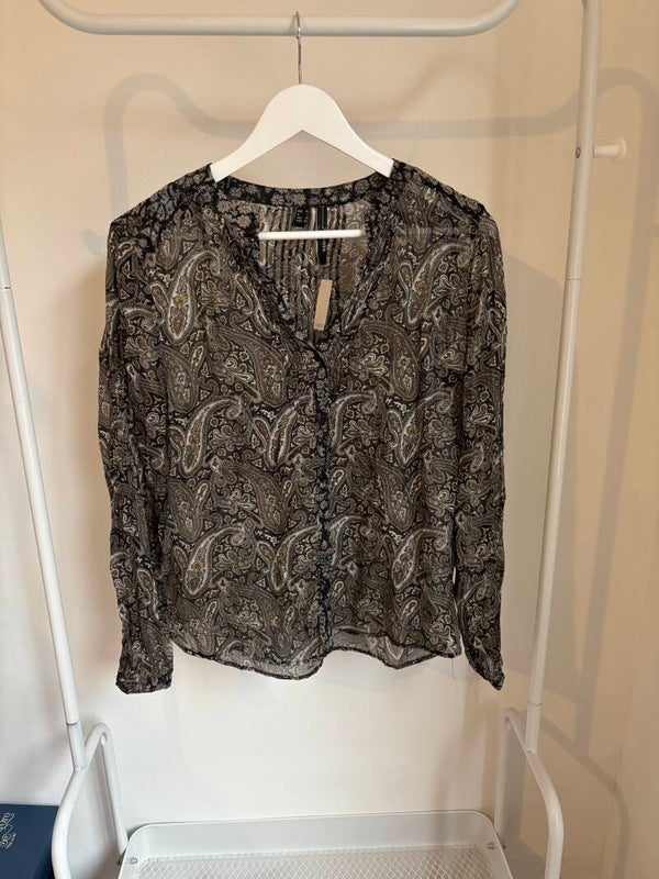 Doorzichtige blouse
