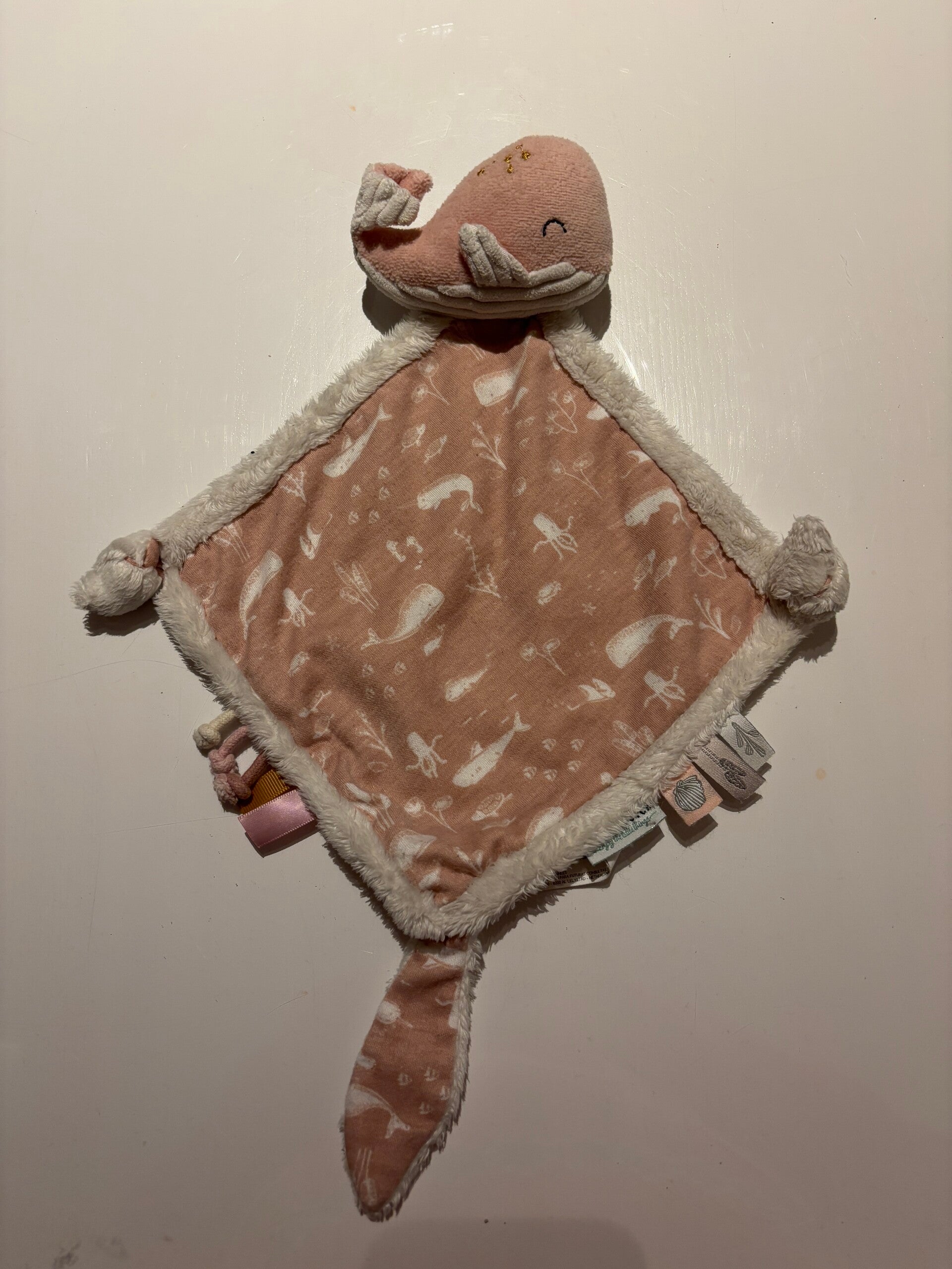 Knuffeldoekje walvis