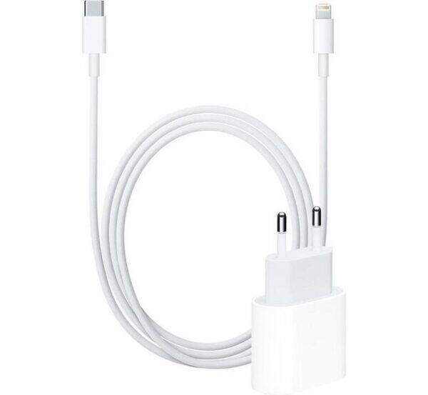 Apple USB-C Adapter + USB-C naar Lightning kabel
