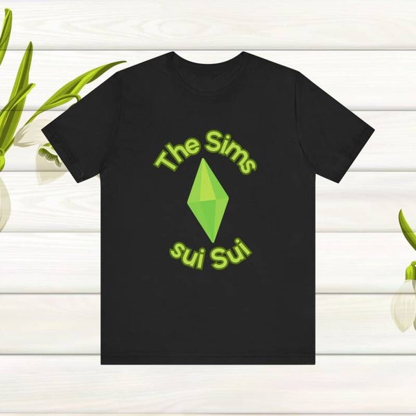 The Sims plumbob logo sui sui Tee | Gamer video game shirt