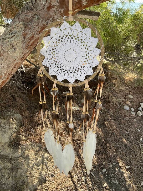Dreamcatcher Crochet gehaakt  XL