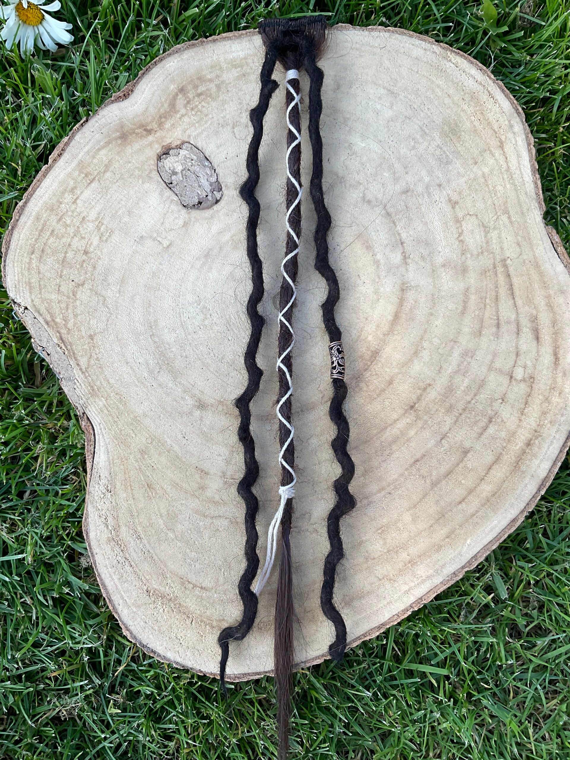 Dread Clip-in Dark Brown 9