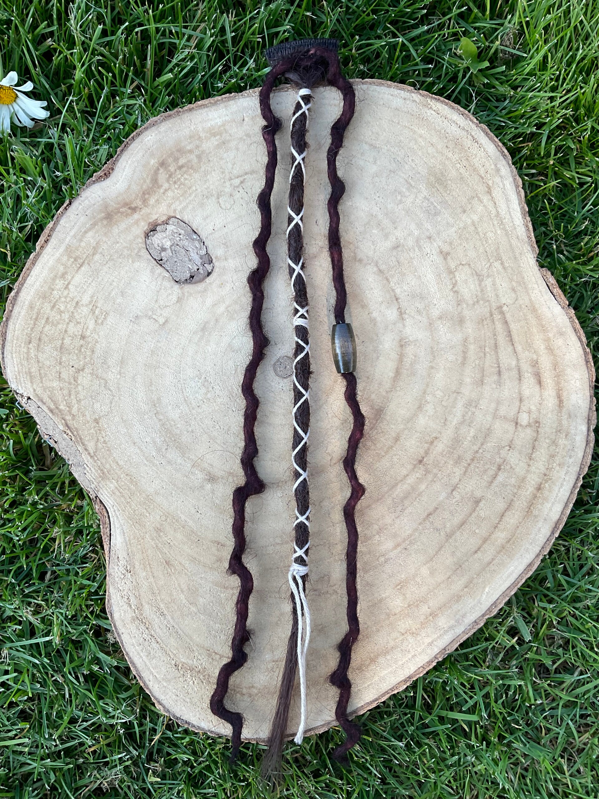 Dread Clip-in Dark Brown/Mahogany 7