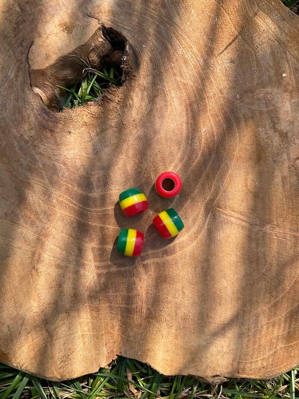 Dreadlock bead rasta 2