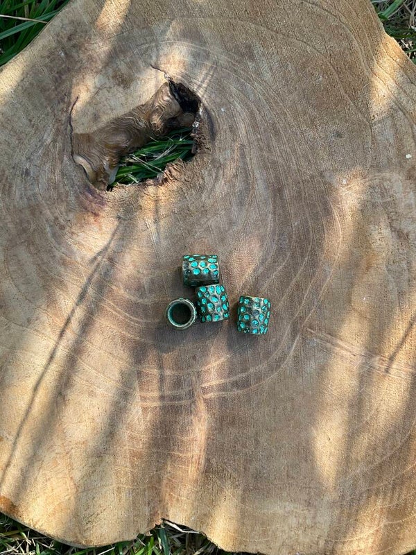 Dreadlock bead turkoise 3