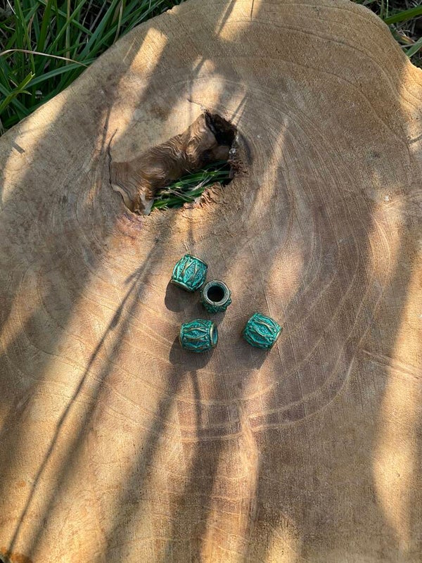 Dreadlock bead turkoise 4