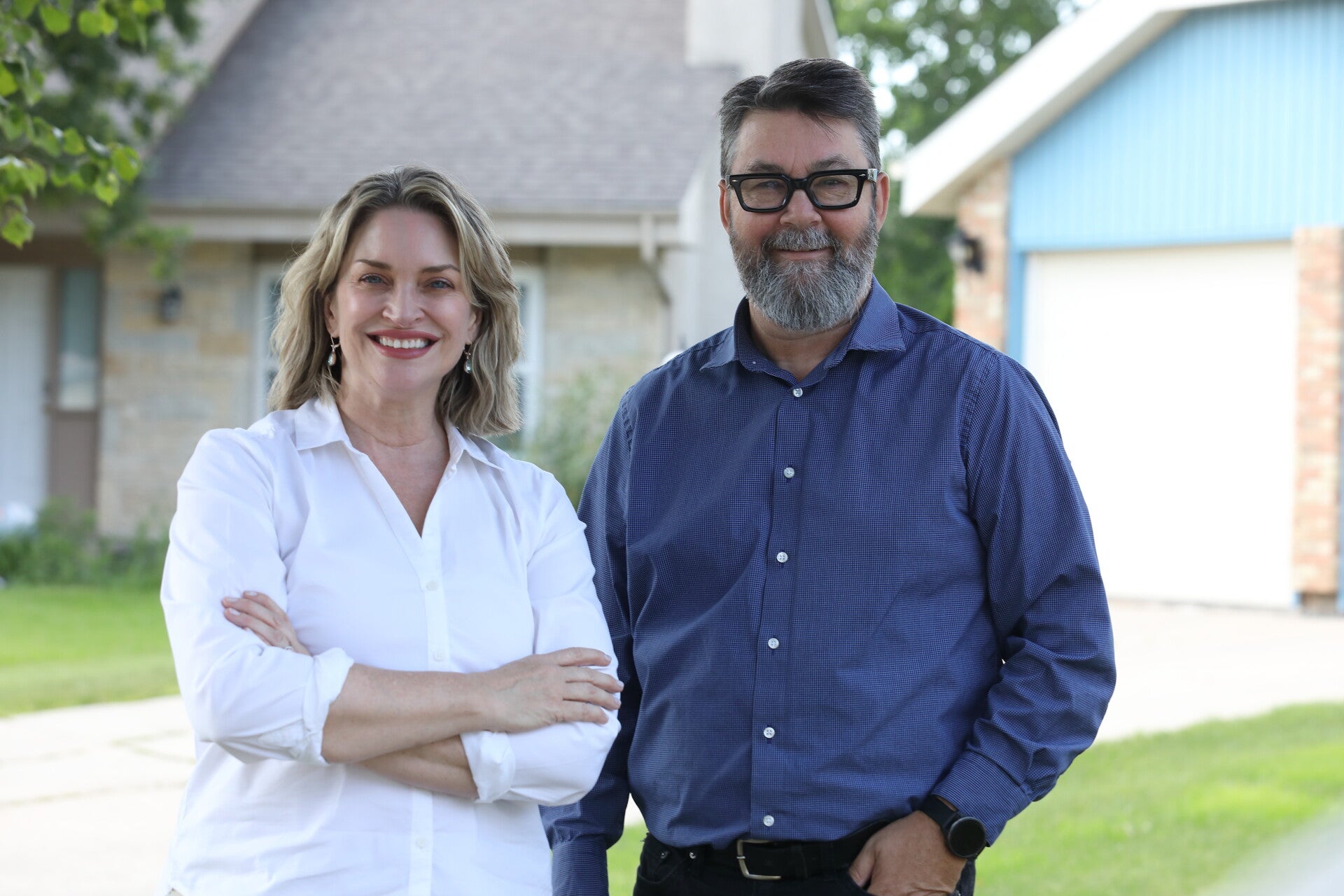 John Baert with Erin Selby
