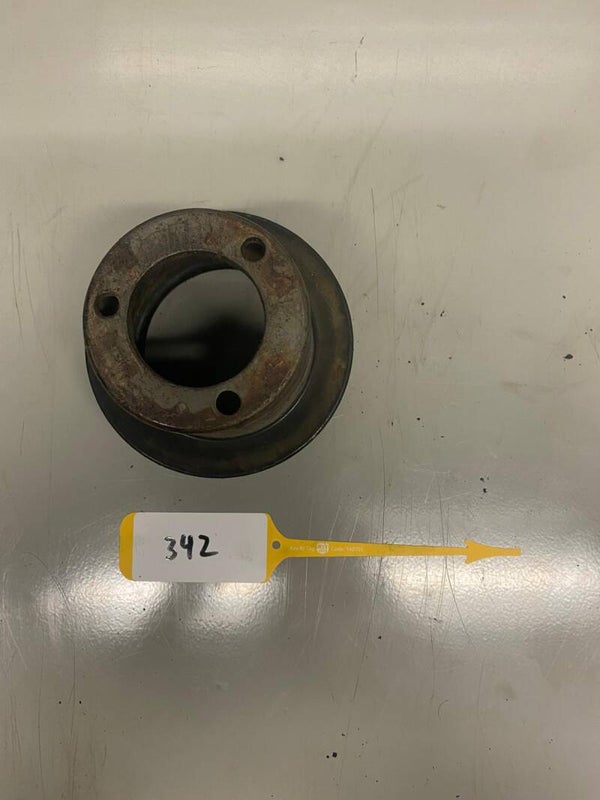 Krukas poelie 3 gats dubbele V-snaar  (Gebruikt)