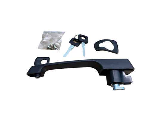 Deurgreep/slot met 2 sleutels, Bremer T1 vario, G-klasse