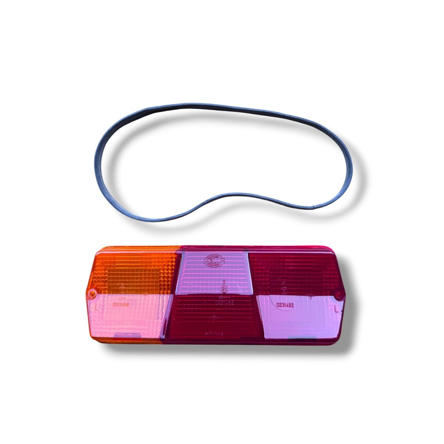 Achterlichtglas links oud model Mercedes Düdo T2