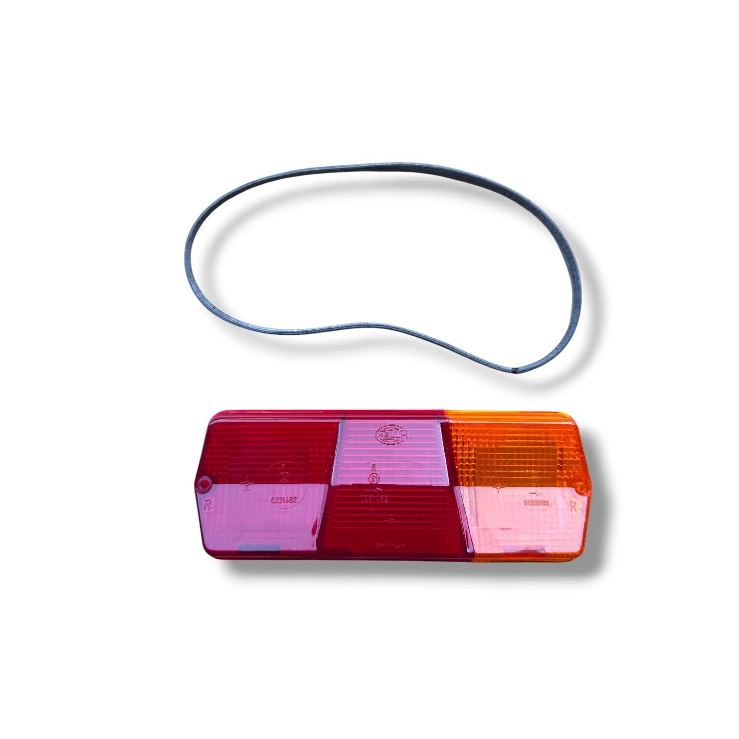 Achterlichtglas rechts oud model Mercedes Düdo T2