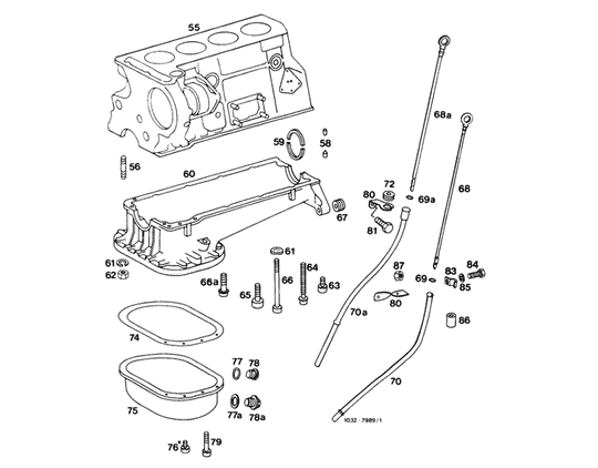 Handleiding Dieselmotoren OM615/616/617 online PDF engels