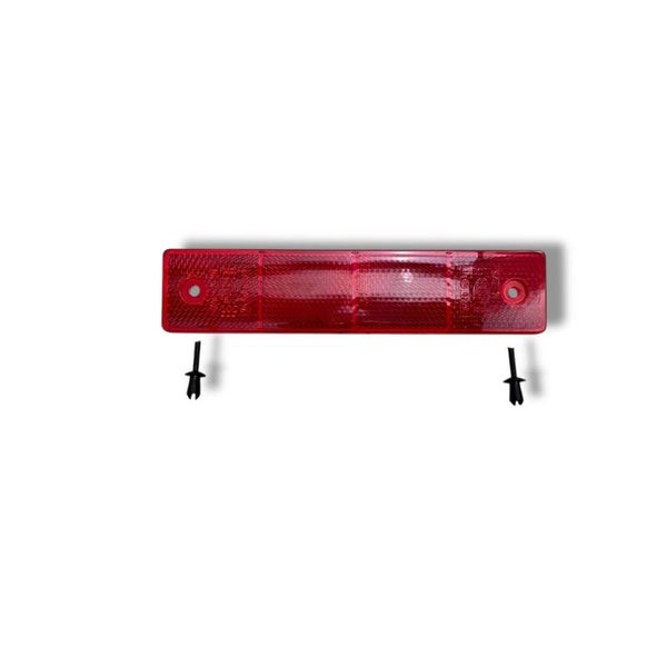 Reflector rood met klemmen breed Mercedes Düdo T2