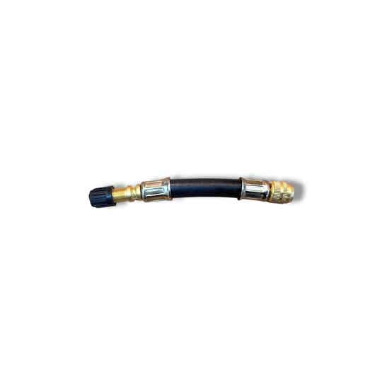 Ventiel verlenger rubber / flexibel 10.5 cm