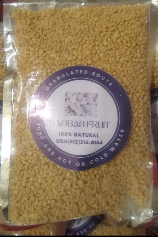 Granulated Baobab Fruit.Bouye