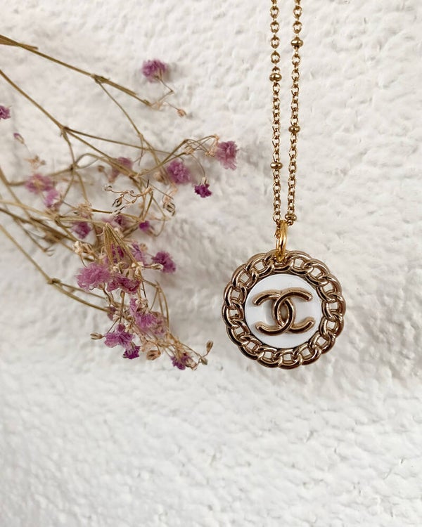 Reworked designer ketting “Gabriella”