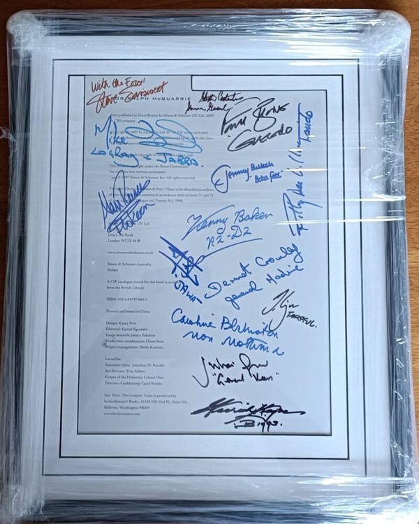 Steve Sansweet multi signed by 14