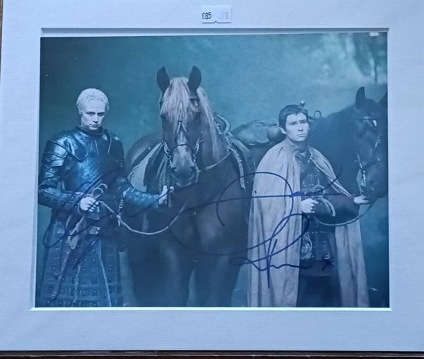 Gwendoline christie & Daniel portman    MOUNTED