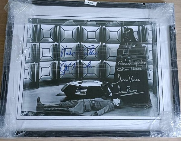 Dave Prowse & Michael Culver           FRAMED
