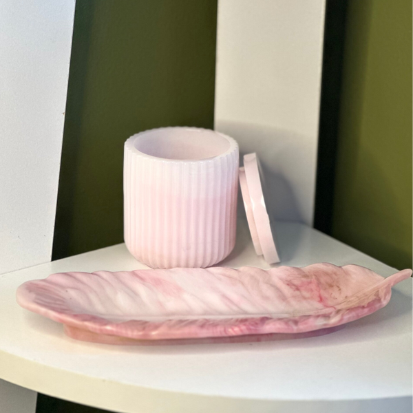 Duo Élégance - Marbre rose