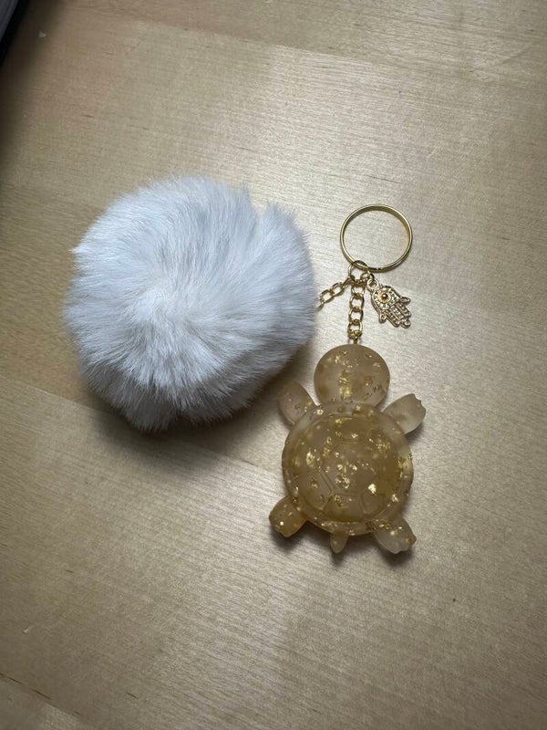Porte-Clés - Tortue dorée