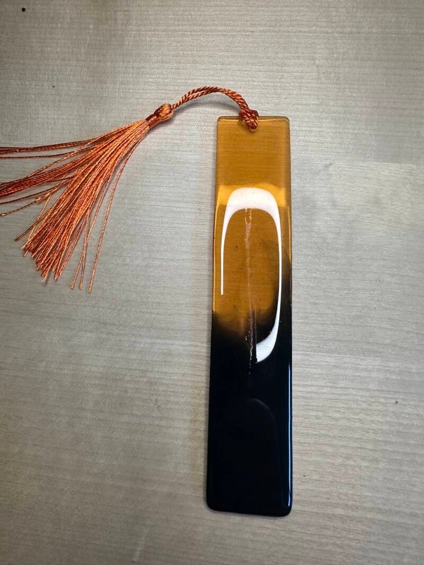 Marque-pages - Orange et noir