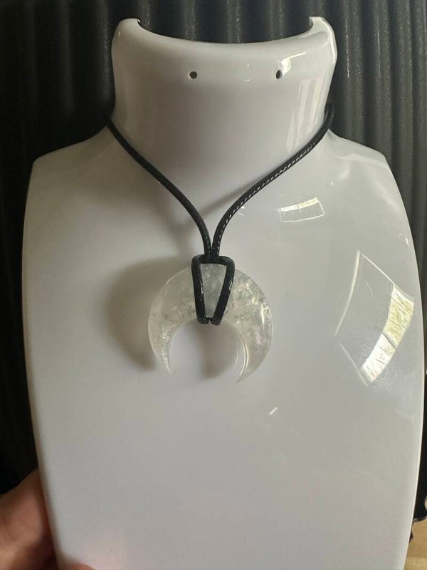 Collier - blanc perlé