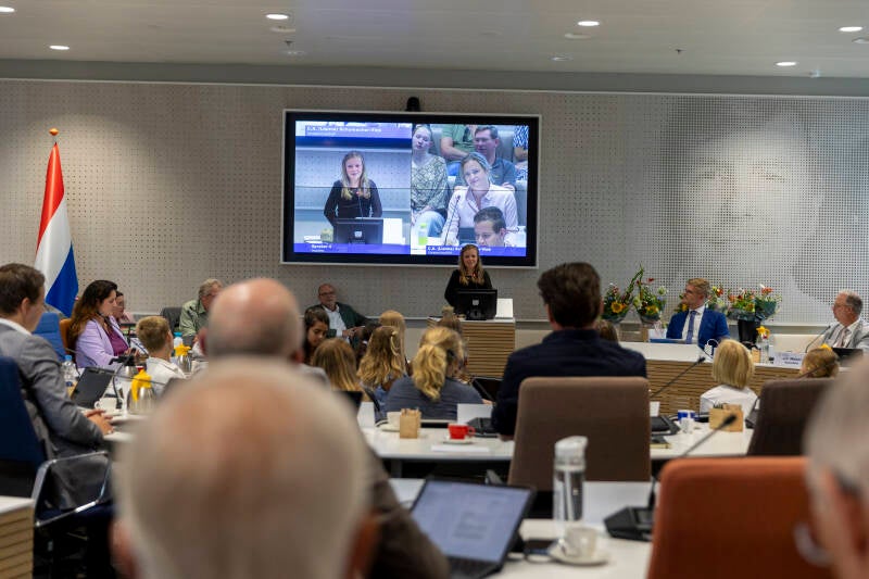 Mijn presentatie in de raadzaal