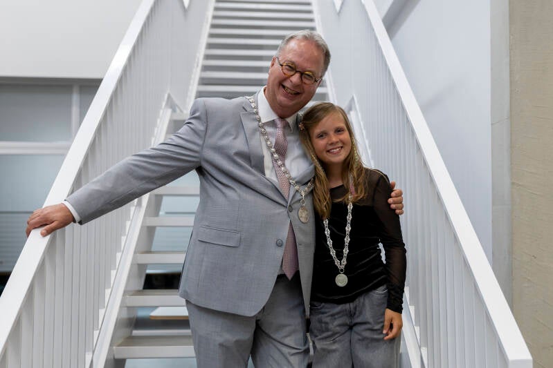 Burgemeester Han Weber en ik