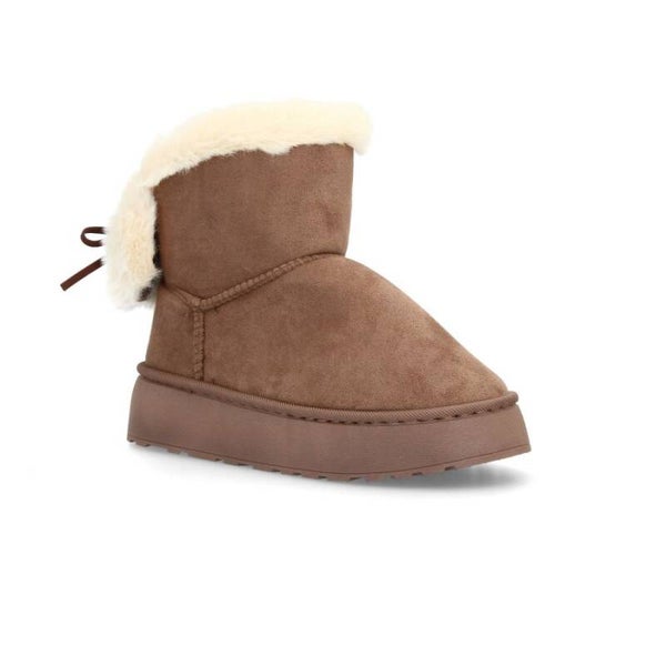 Botín Borreguito y Plataforma Antideslizante - El Calzado de Invierno Ideal para Ella