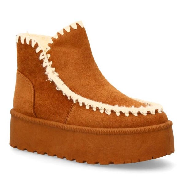 Botín de Invierno Mujer con Plataforma - Estilo Australiano