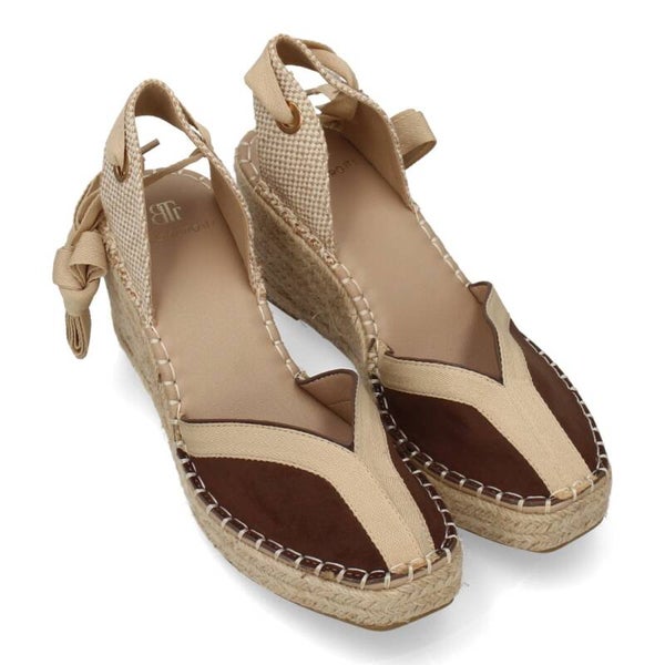 Sandalia Valenciana de Yute con Cintas | Moda Verano Mujer