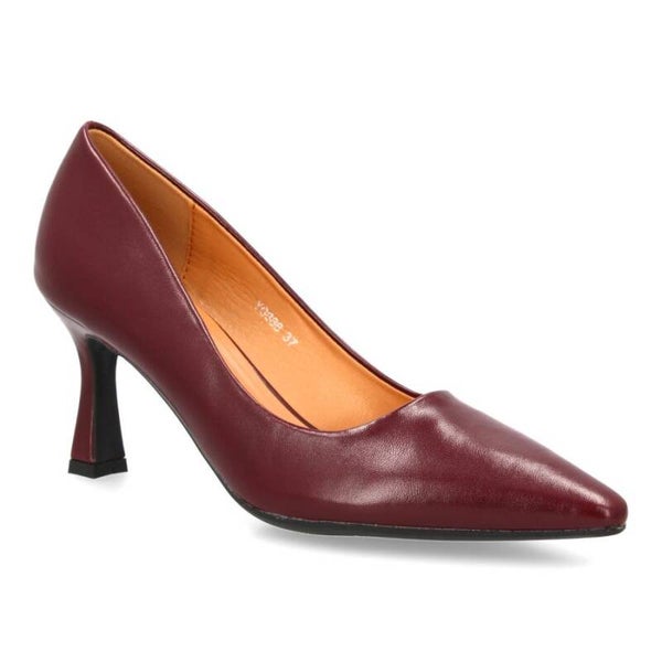 Tacones Cómodos Mujer para Oficina | Zapato de Salón Clásico Punta Fina