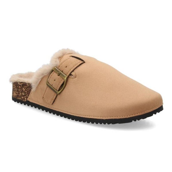 Sabot Mujer Cálidos con Borreguito | Zueco Punta Cerrada